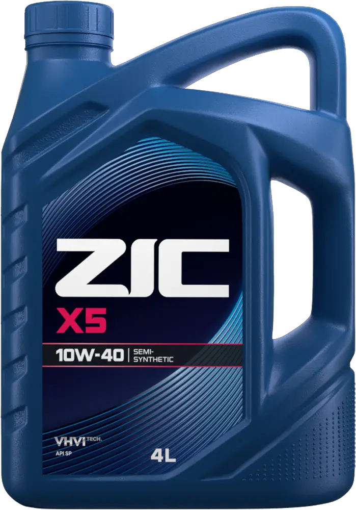 Масло моторное ZIC X5 10W-40 4л