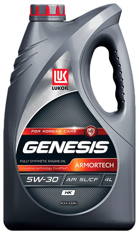 Масло моторное Lukoil Genesis Armortech HK 5W-30", 4л (Kia, Hyundai)