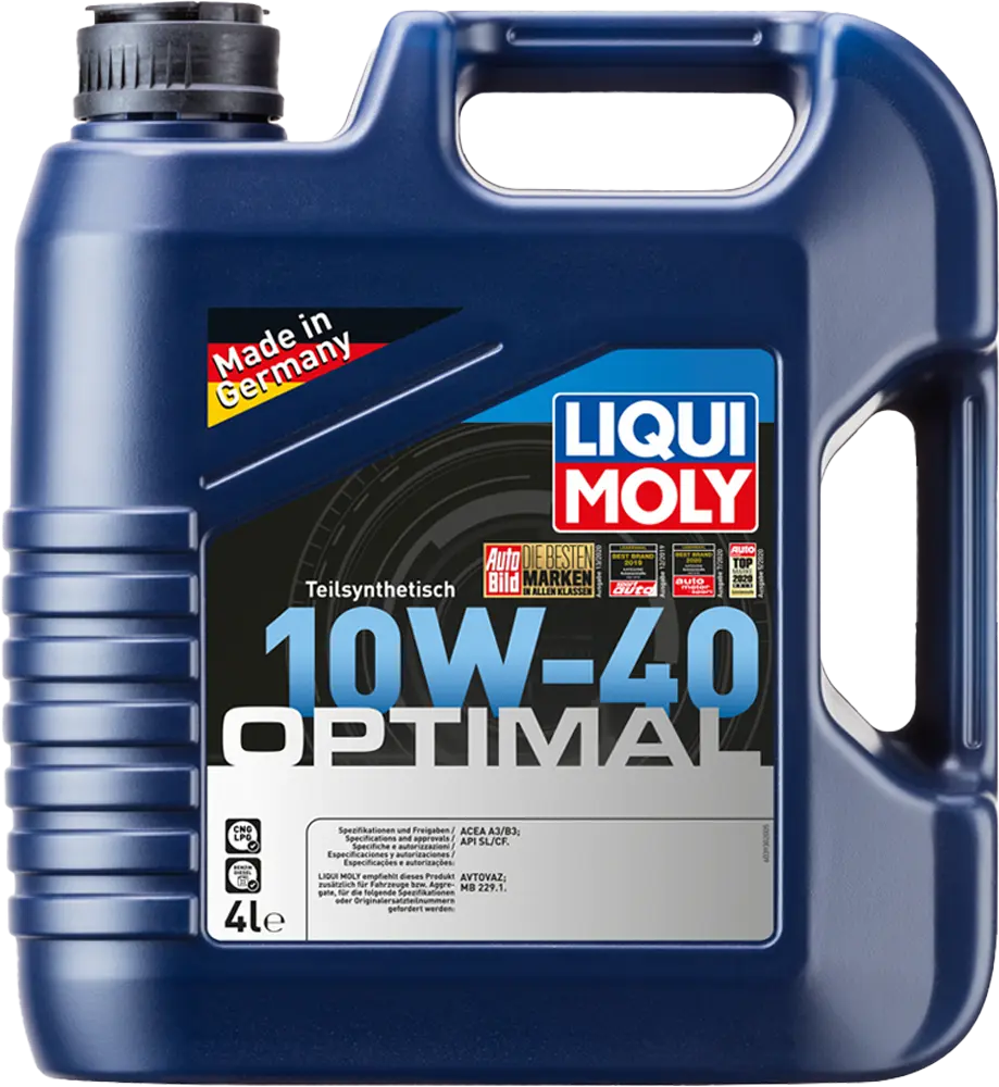 Масло моторное Liqui Moly 10W-40 (Optimal) 4л