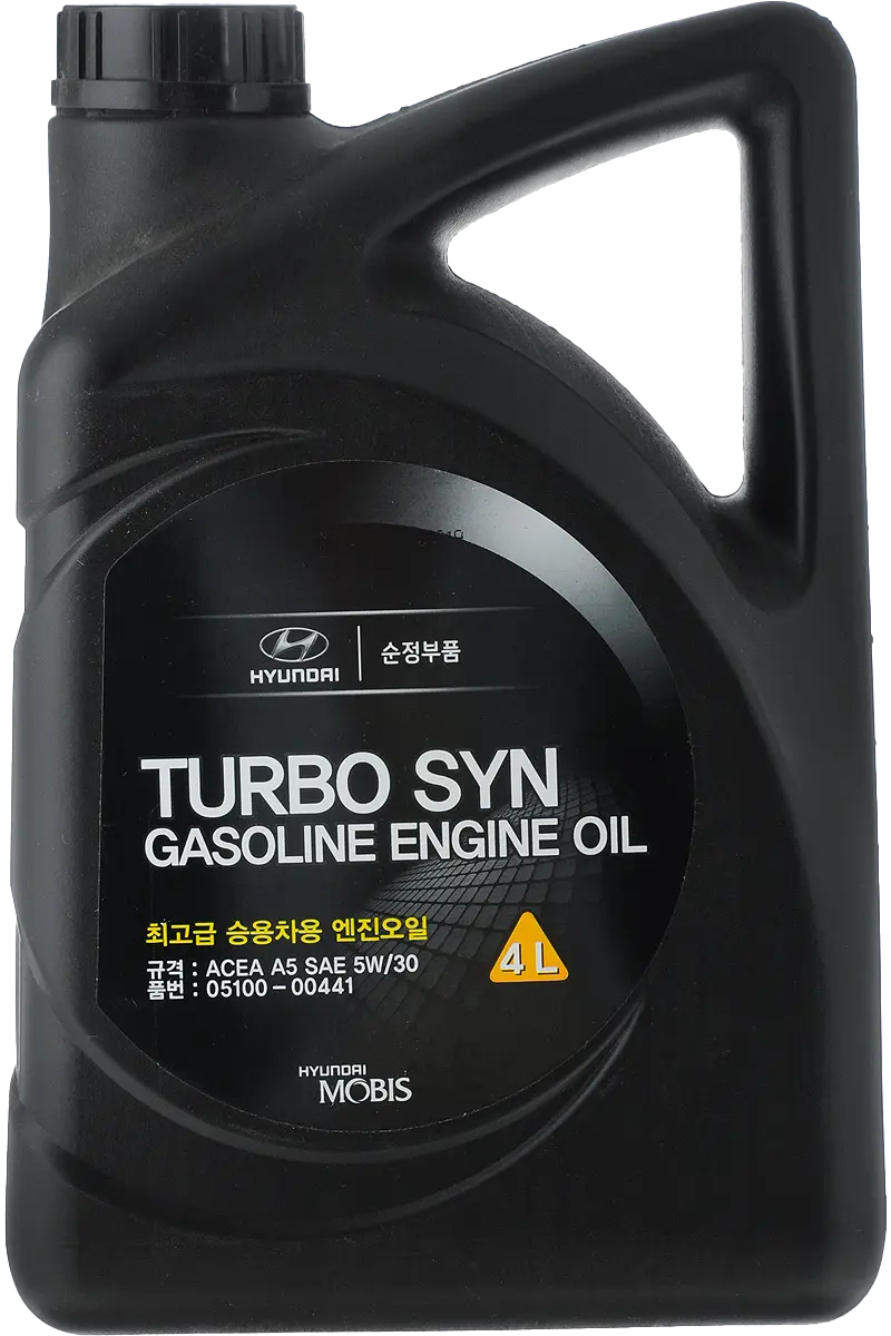 Масло моторное Hyundai Turbo SYN Gasoline Engine Oil SAE 5W-30 4л