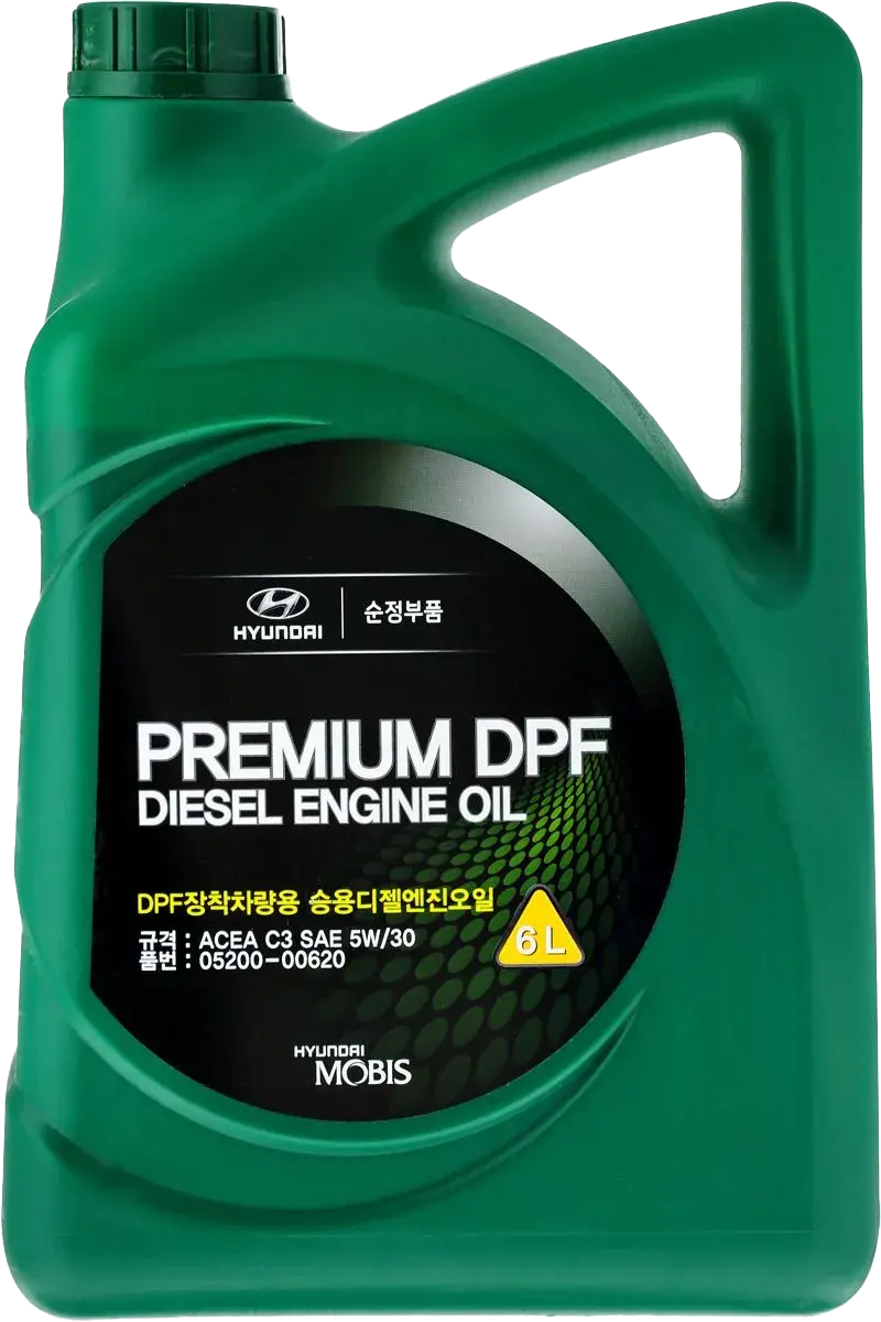 Масло моторное Hyundai Premium DPF Diesel 5W-30 6л