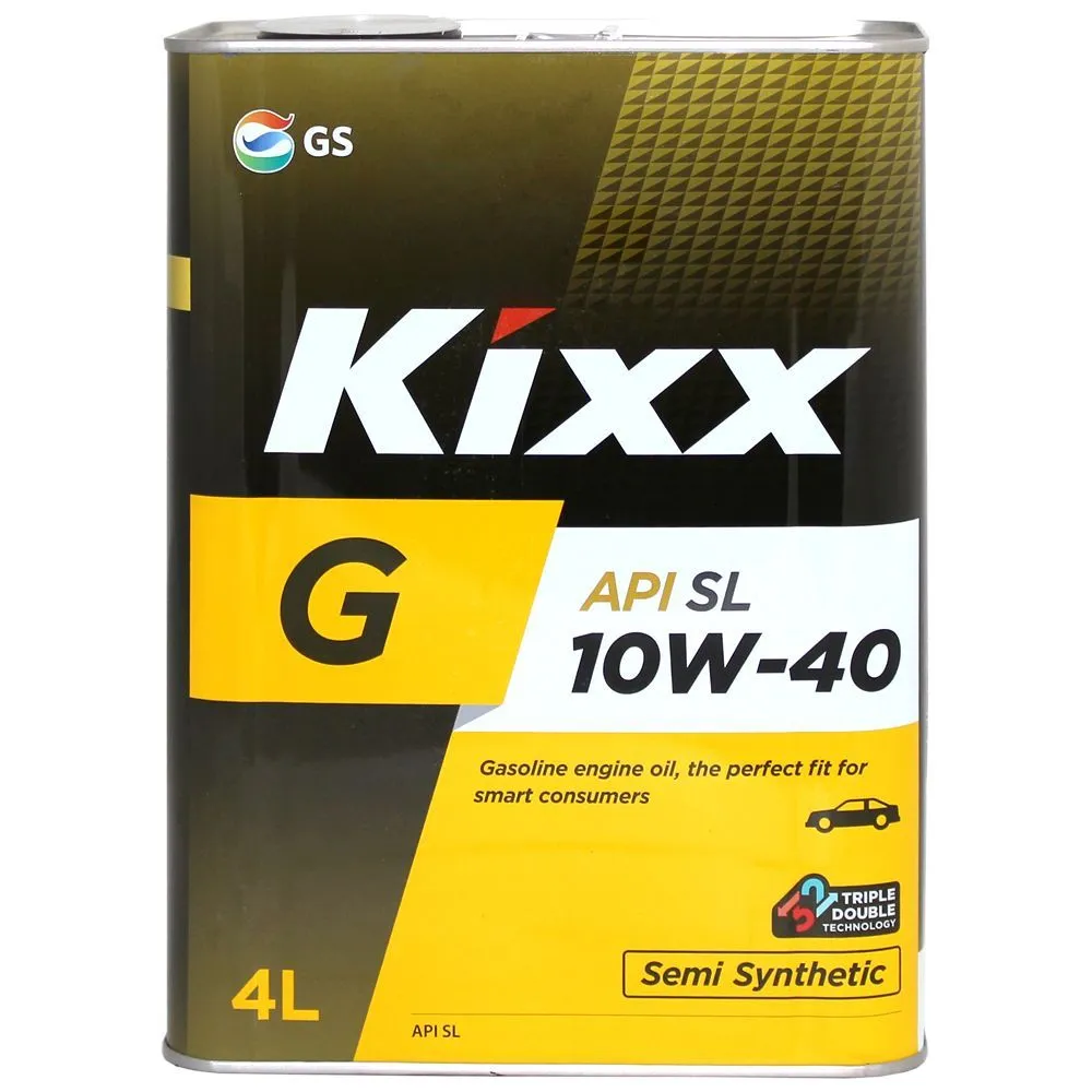 Масло моторное Kixx 10W-40 G SL (GOLD) 4л