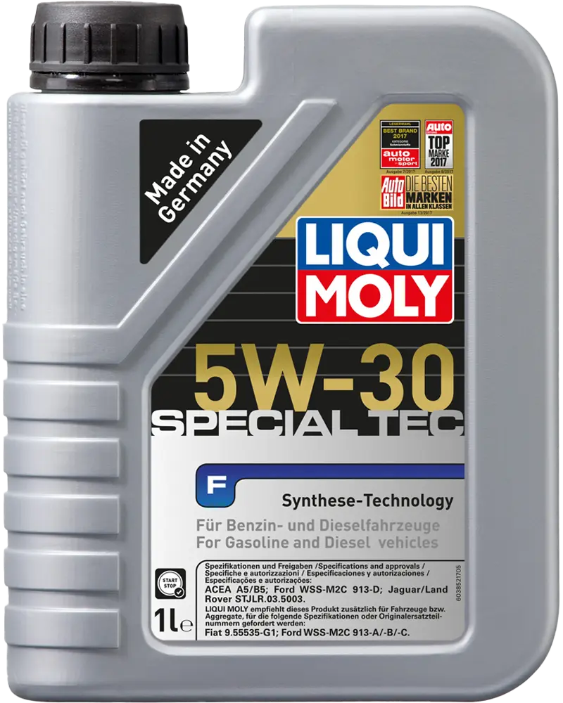 Масло моторное Liqui Moly 5W-30 (Special Tec F) 1л