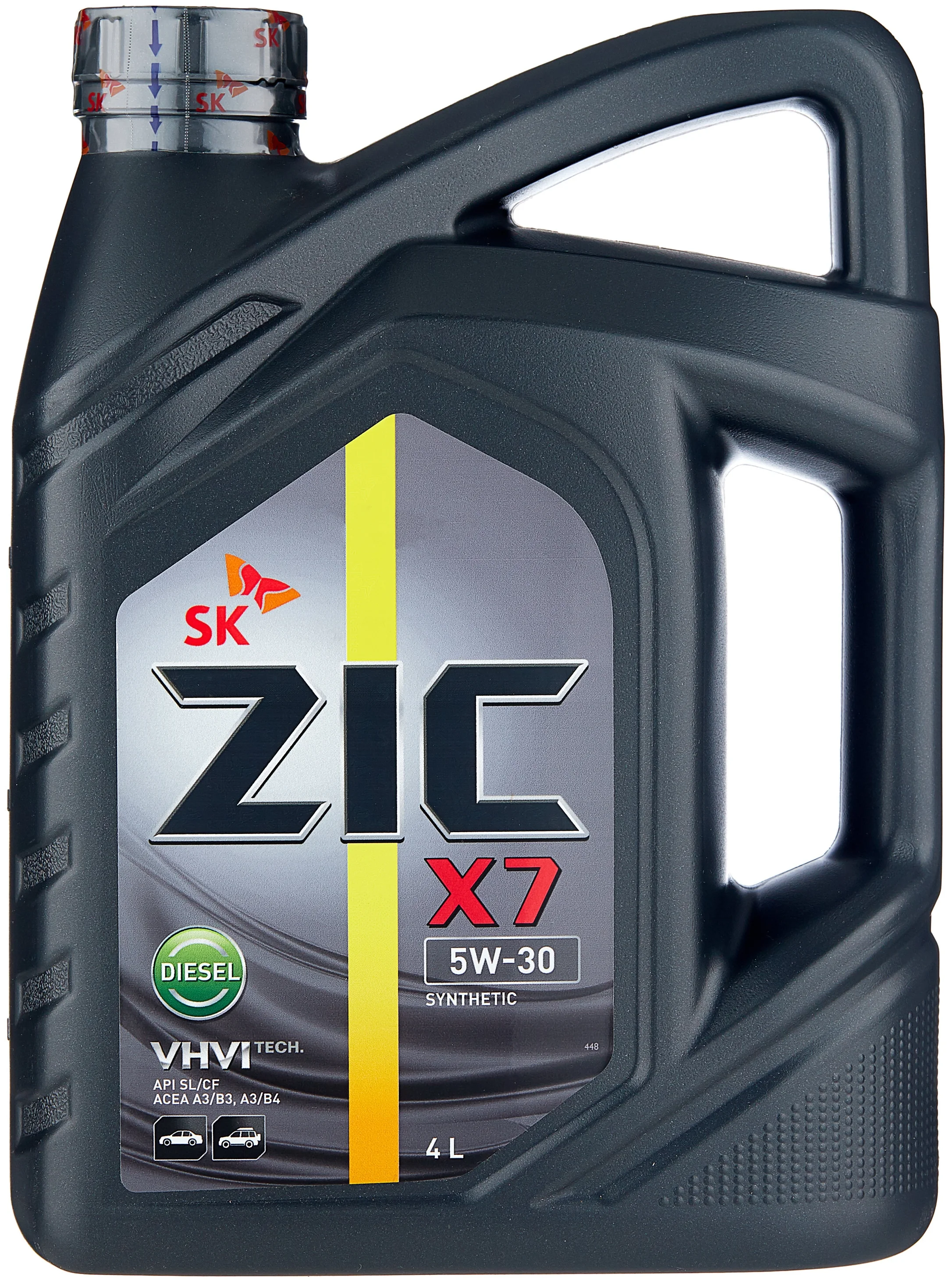 Масло моторное ZIC X7 Diesel 5W-30 4л