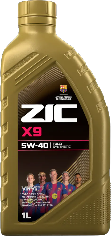 Масло моторное ZIC X9 5W-40 1л