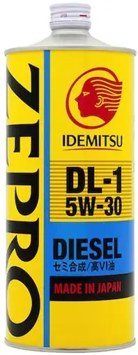 Масло моторное Idemitsu 5W-30 1L Zepro Diesel DL-1 ACEA C2-08 1л