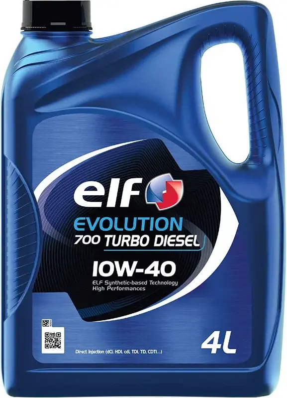 Масло моторное ELF 10W40 Evolution 700 Turbo Diesel 4л