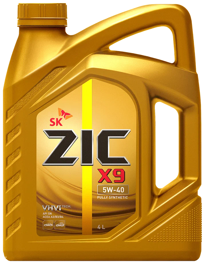 Масло моторное ZIC X9 5W-40 4л