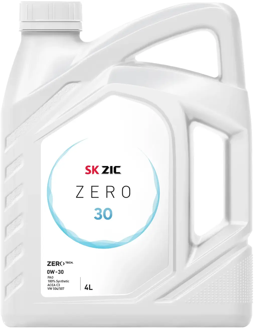 Масло моторное Zic Zero 30 0w30 ACEA C3 (VW/Audi/Skoda VW 504.00/507.00) 4л