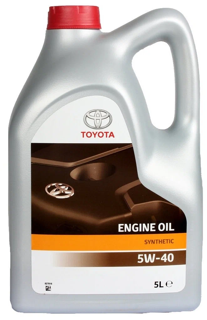 Масло моторное Toyota 5W-40 (Engine Oil) 5л 