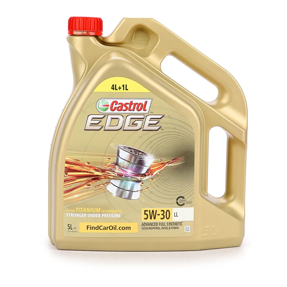 Масло мотоpное Castrol Edge Professional LongLife III 5W-30 4л +1 л Акция 