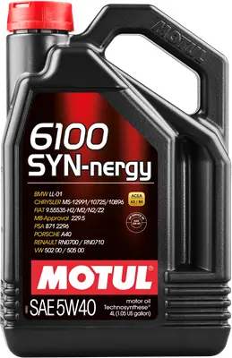 Масло моторное Motul 6100 Syn-Nergy 5W-40 4л