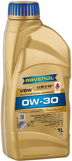 Масло мотоpное Ravenol VSW 0w30 1л 