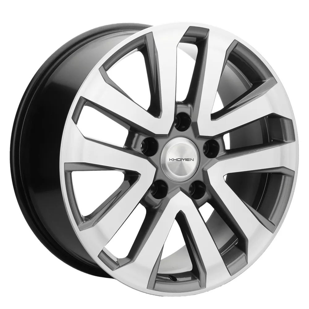 Khomen KHW2003 20 / 5*150 ET45 D110.1 J8.5 Black Front Polished