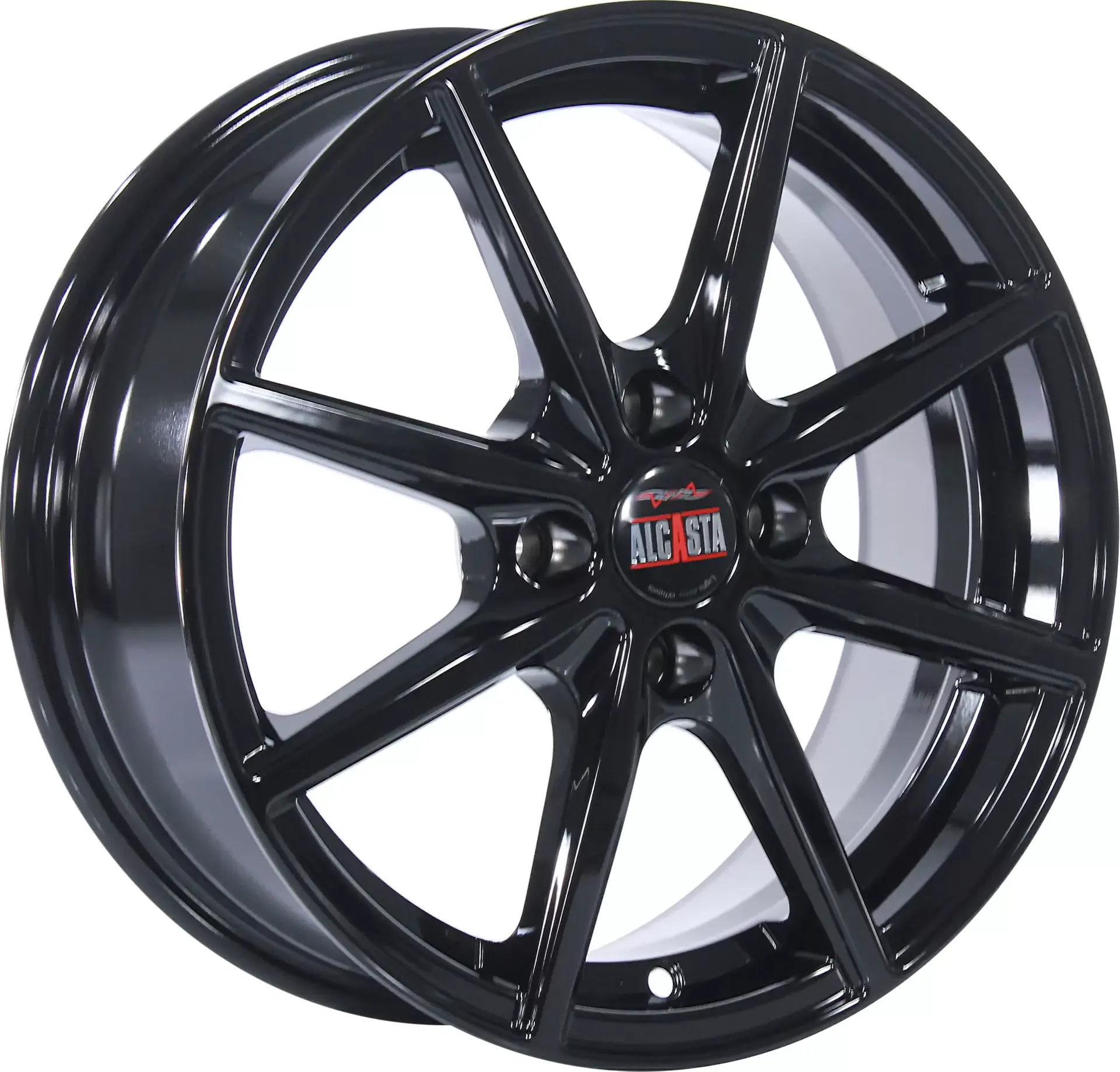 Alcasta M63 15 / 4*100 ET46 D54.1 J6.0 Black