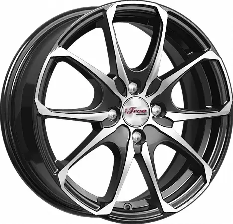 I-free Такеши (KC877-06) 16 / 4*100 ET45 D60.1 J6.0 Блэк Джек