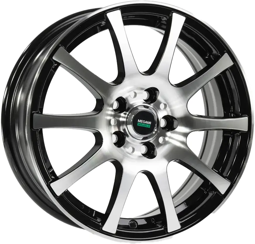 Megami MGM-2 15 / 5*112 ET47 D57.1 J6.0 BKF
