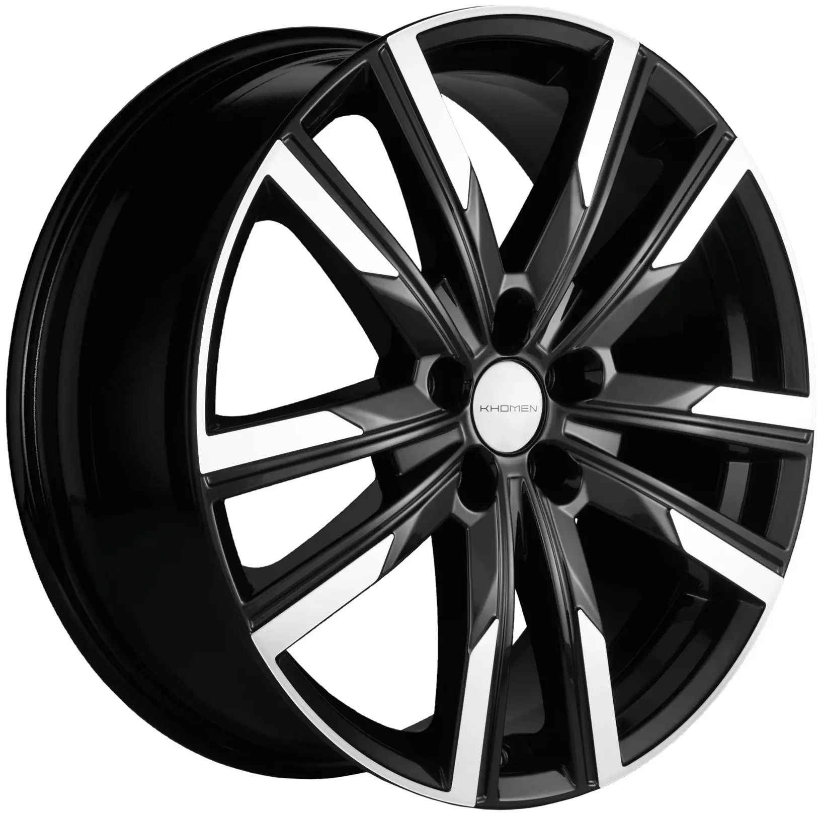 Khomen Wheels KHW1905 19 / 5*114.3 ET45 D67.1 J7.5 Black-FP
