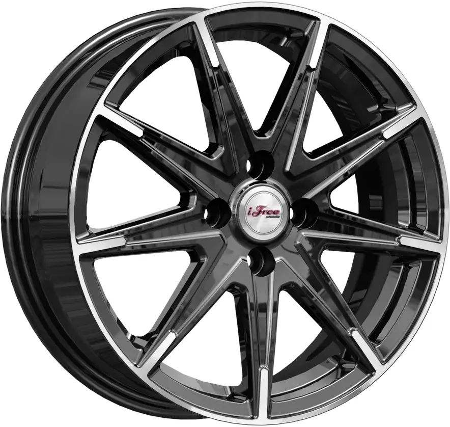 I-free Хит 16 / 4*100 ET45 D60.1 J6.0 Блэк Джек