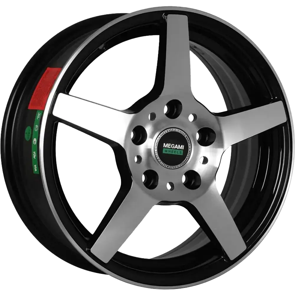 Megami AF-07 15 / 5*100 ET38 D57.1 J6.0 BKF